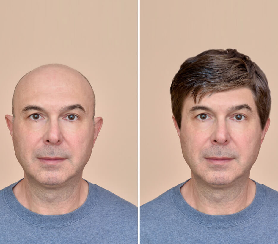 Stages after Hair Transplant 